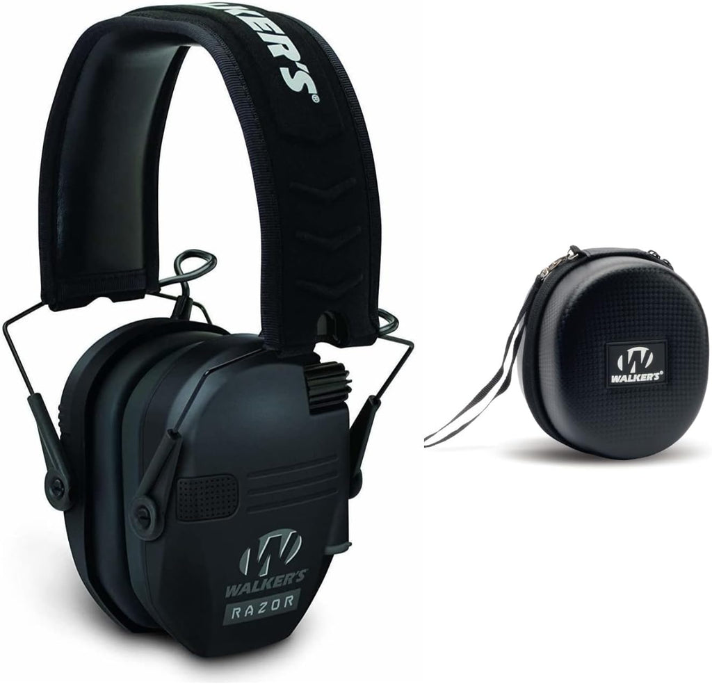 Electronic Shooting Hearing Protection Muff with Case D750458