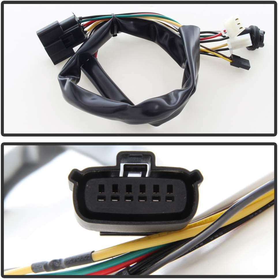 Black Full LED Tail Lights Pair Set X78026
