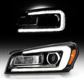 Black Halogen Headlight Lamp Left Driver Side G57656