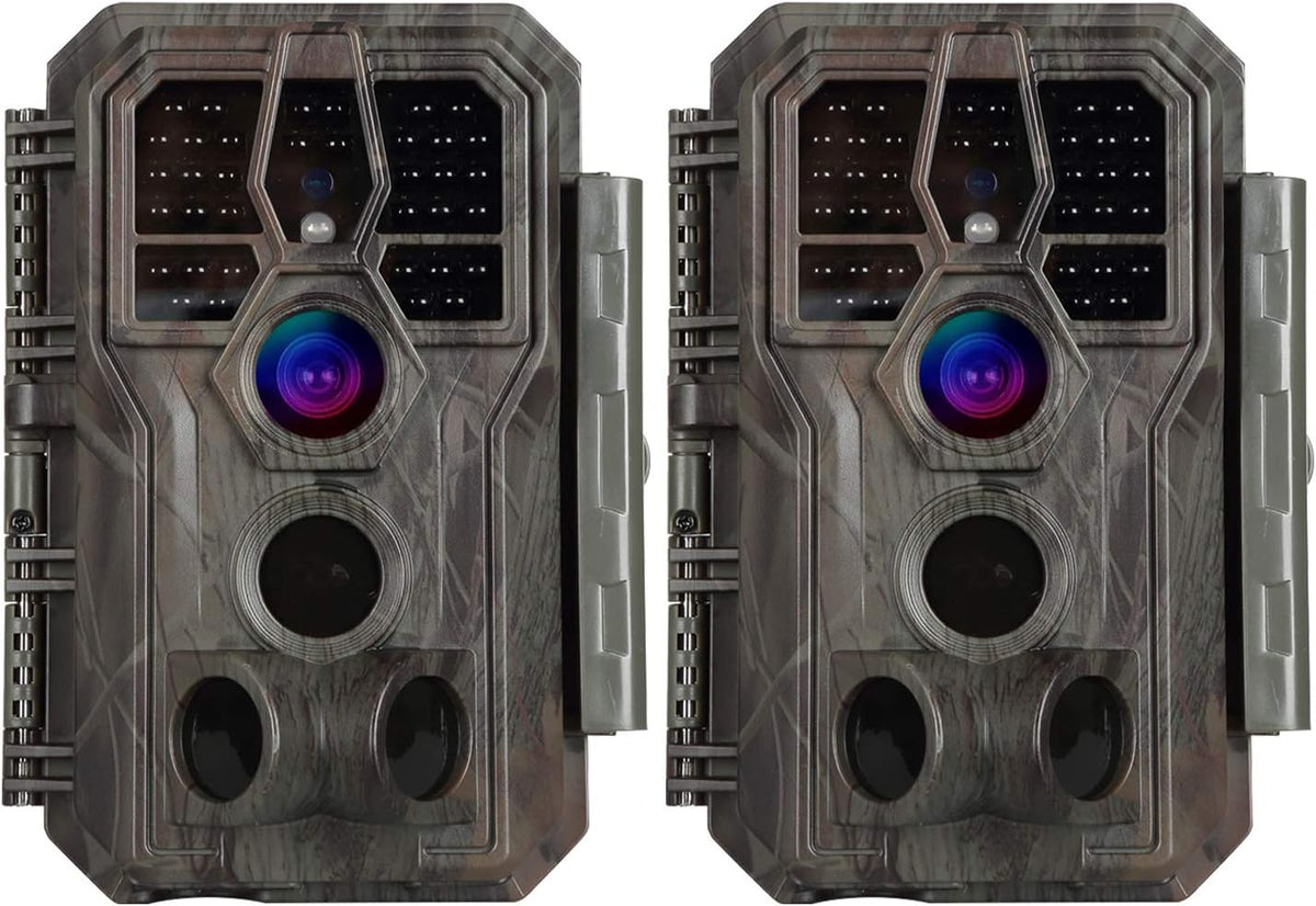 2-Pack 24MP 1296P Trail Game Cameras I30020
