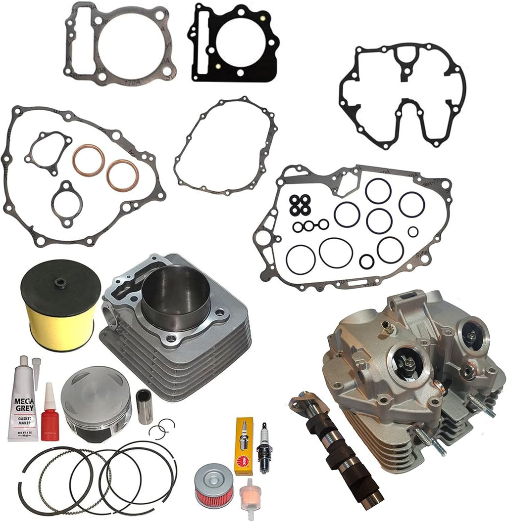 Big Bore Cylinder Complete Head Performance Camshaft 440cc S438