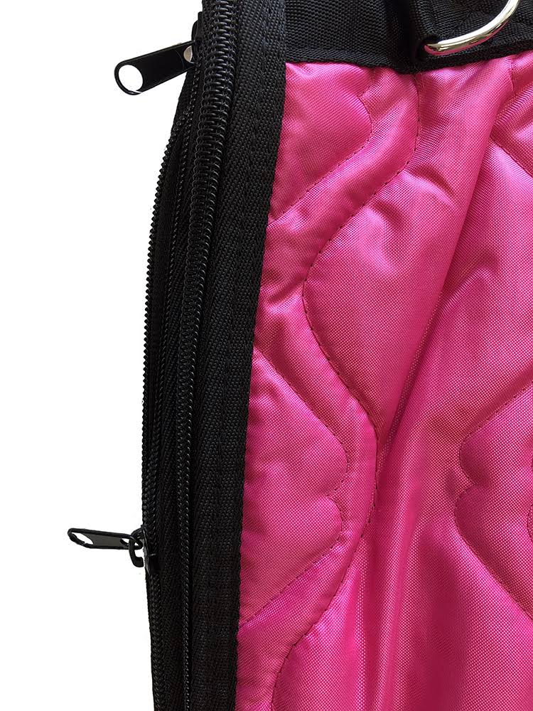Large Padded Hot Pink Horse Saddle Carrier Bag N801308