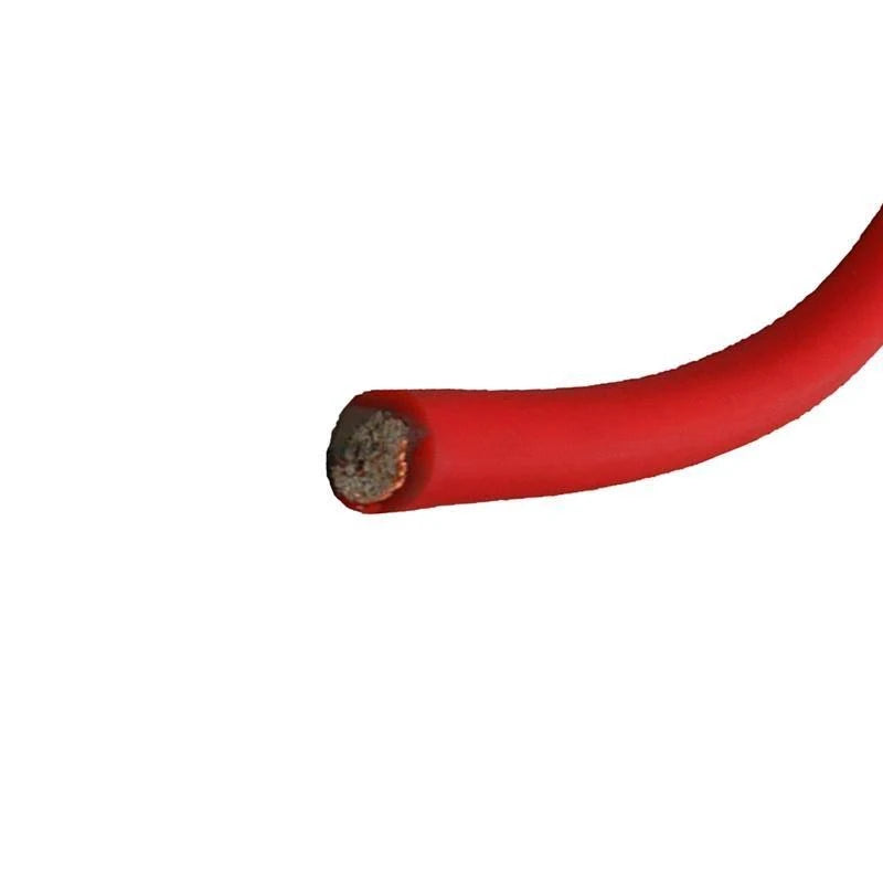 0 Gauge 50 Feet Power Ground Cable Wire Red T70249