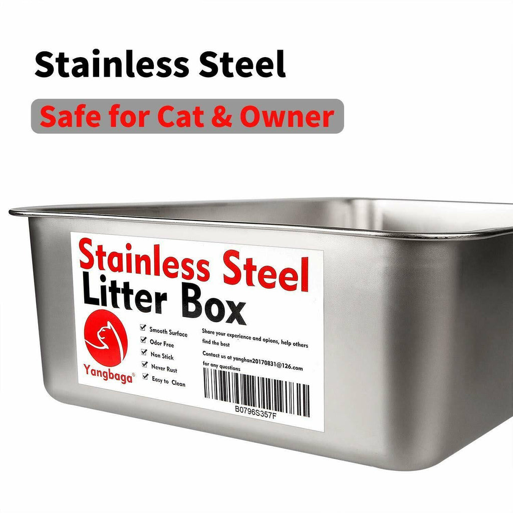 Stainless Steel Cat and Rabbit Litter Box C45182