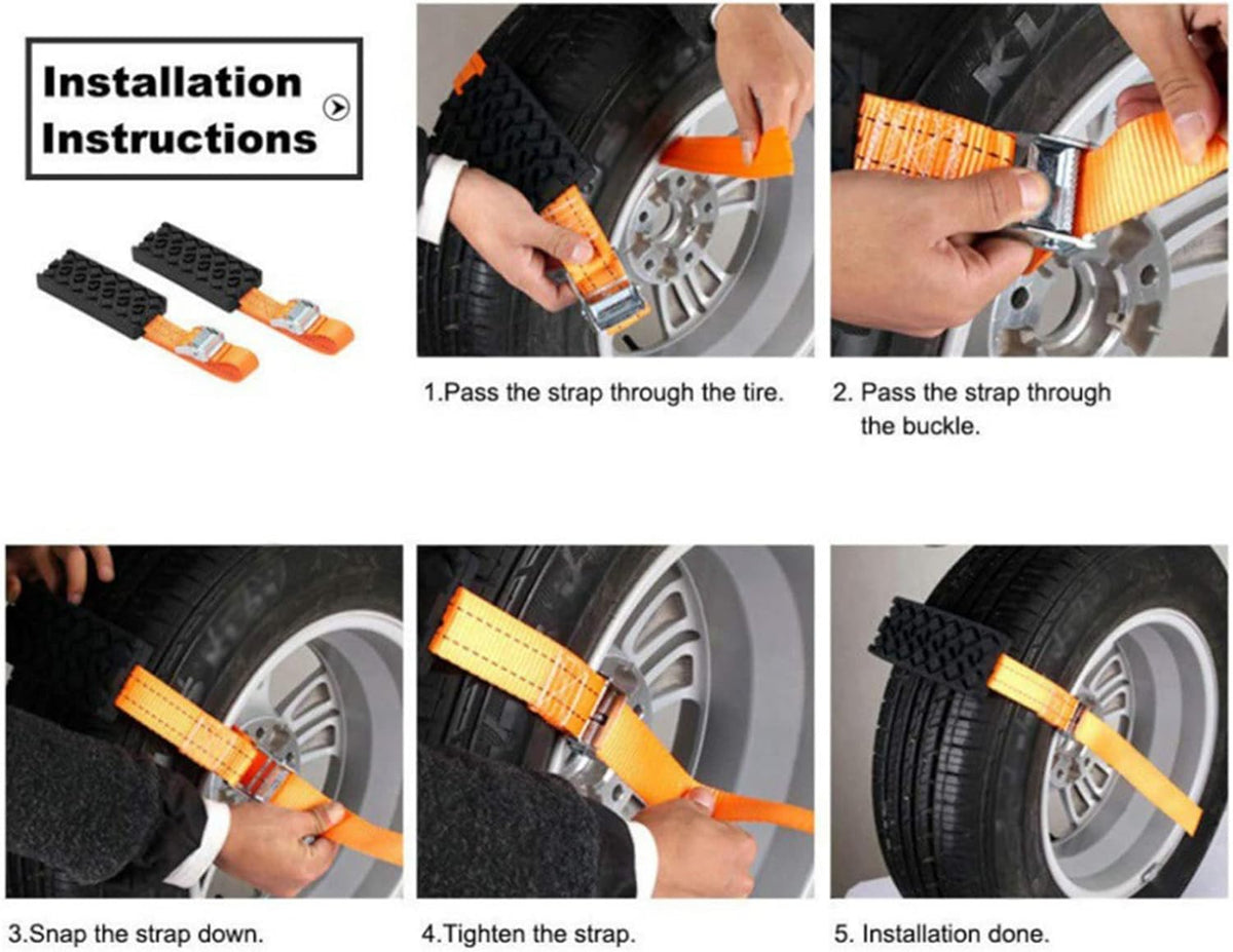 Tire Traction Device Set of 2 T4612
