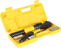 5 Ton Hydraulic Wire Crimper with 9 Pairs of Dies Pack of 2 E320