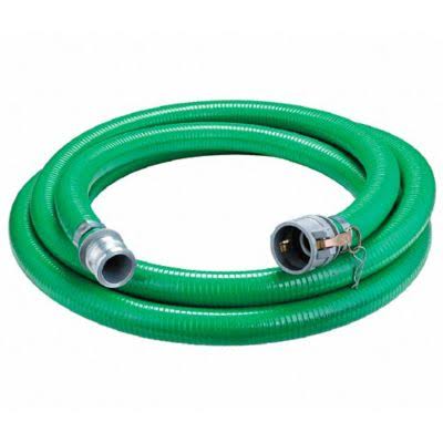 Green PVC Suction Hose Assembly 3 in. x 20 ft I336941