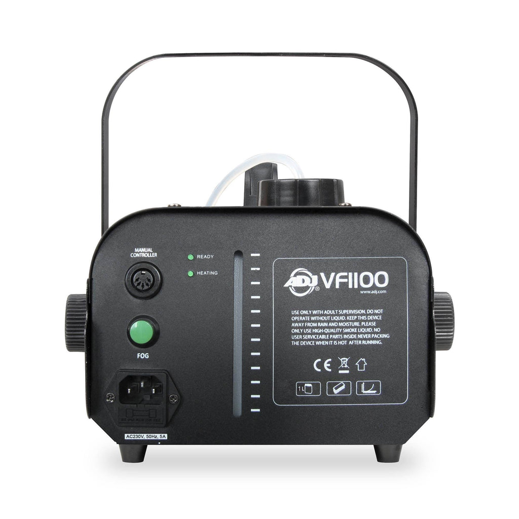 Black 1000 W Mobile Fog Machine with Wireless Remote Control Y203611