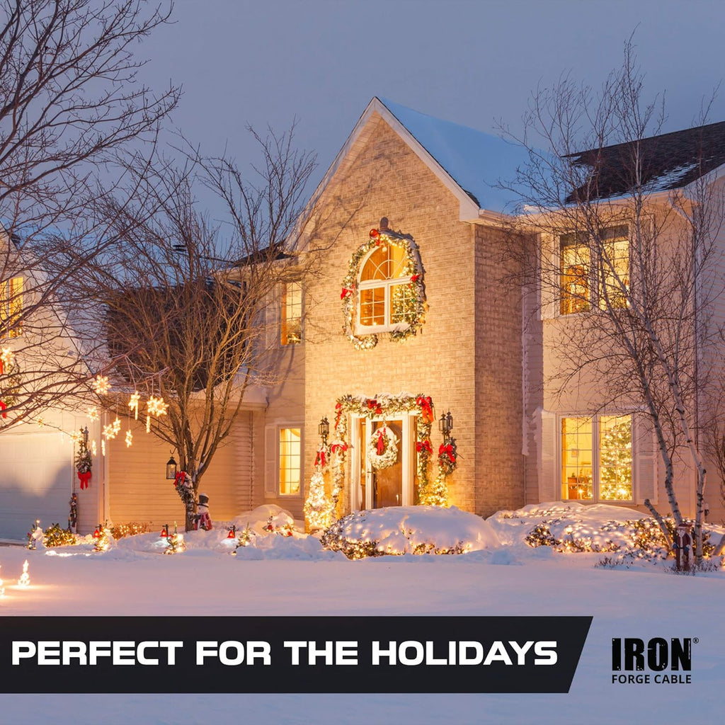 100 Ft Outdoor Extension Cord with 3 Outlets S1876
