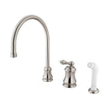 Single Handle Kitchen Faucet Satin Nickel T12772