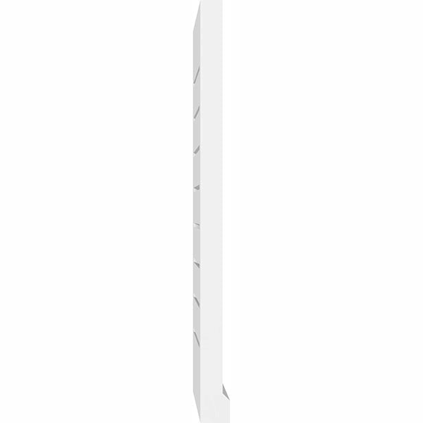 PVC Vertical Surface Mount Gable Vent U57077