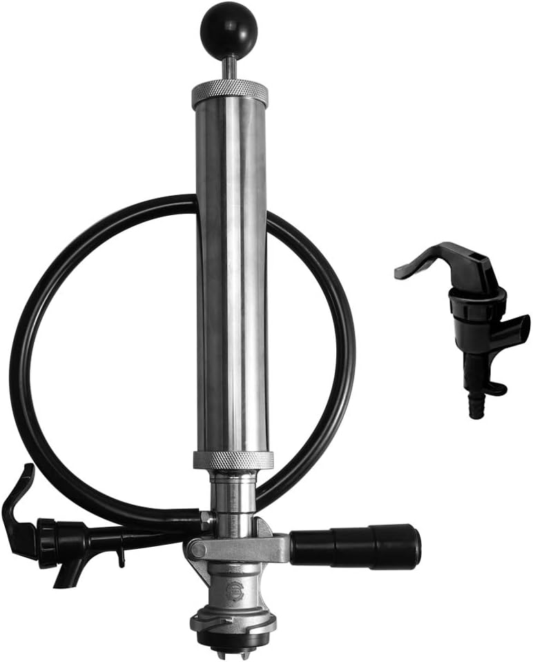 Beer Party Pump with Picnic Tap 8 inch US Sankey D System Keg Tap F35464