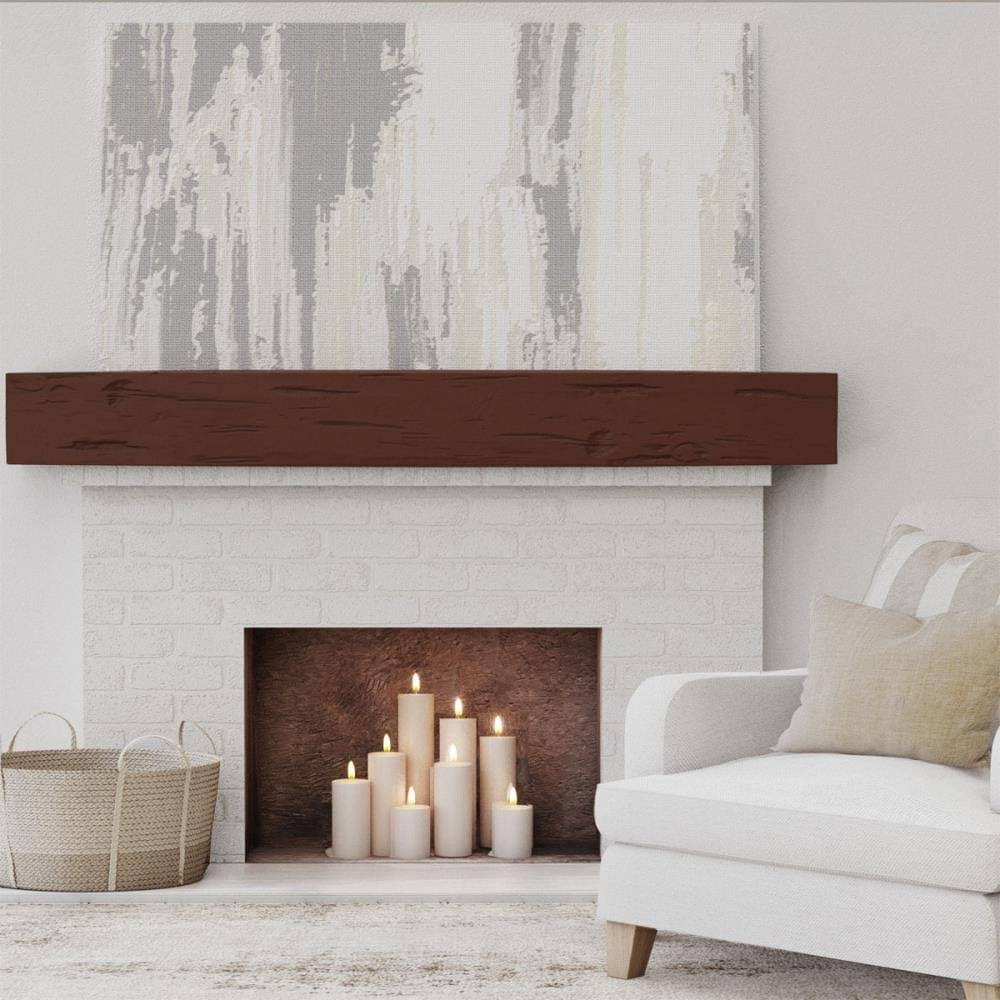 Faux Wood Fireplace Mantel O6735