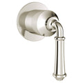 Polished Nickel Diverter Valve Trim with Lever Handle W4641