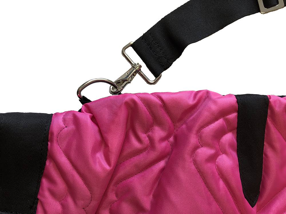 Large Padded Hot Pink Horse Saddle Carrier Bag N801308