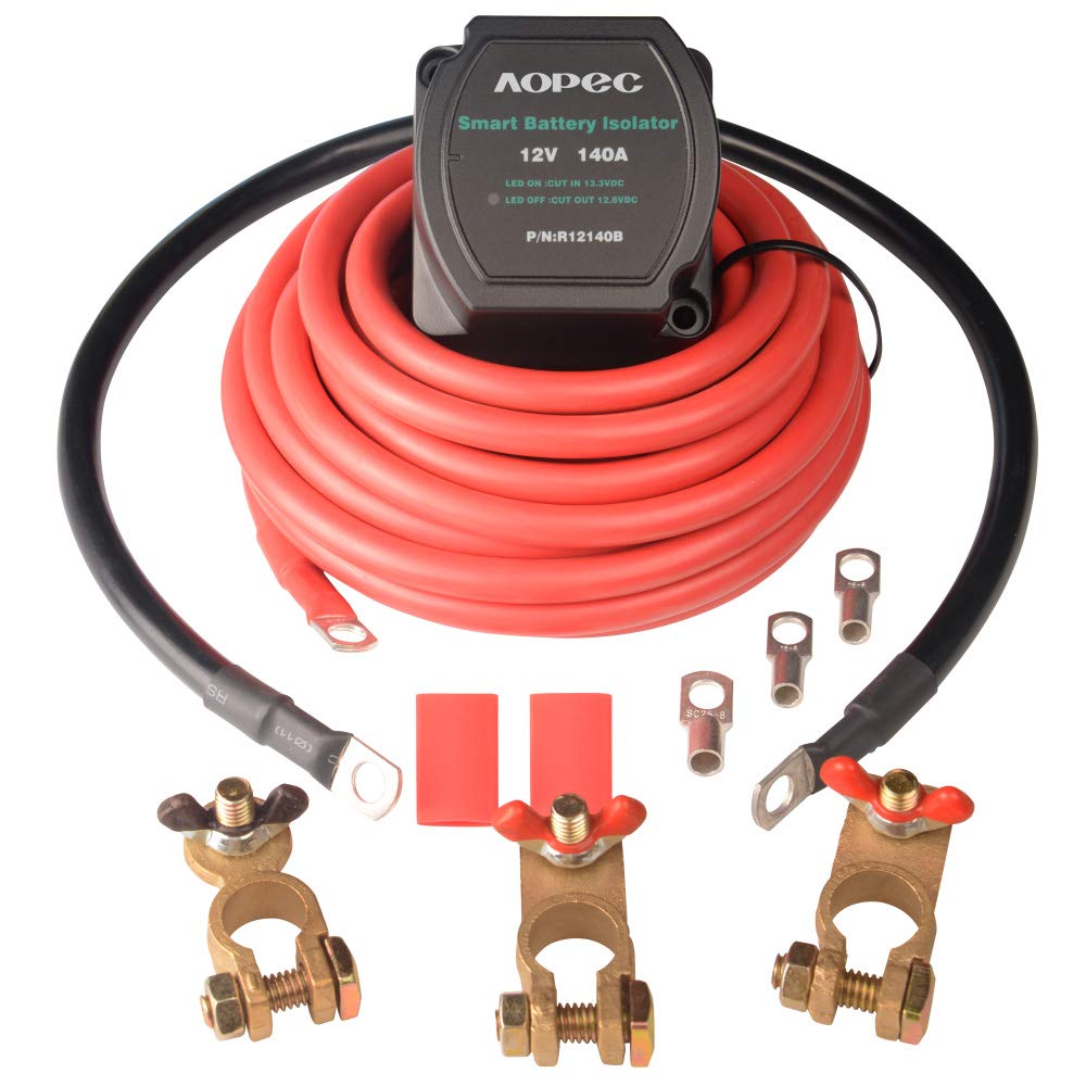 12V 140Amp Waterproof Dual Battery Isolator J443