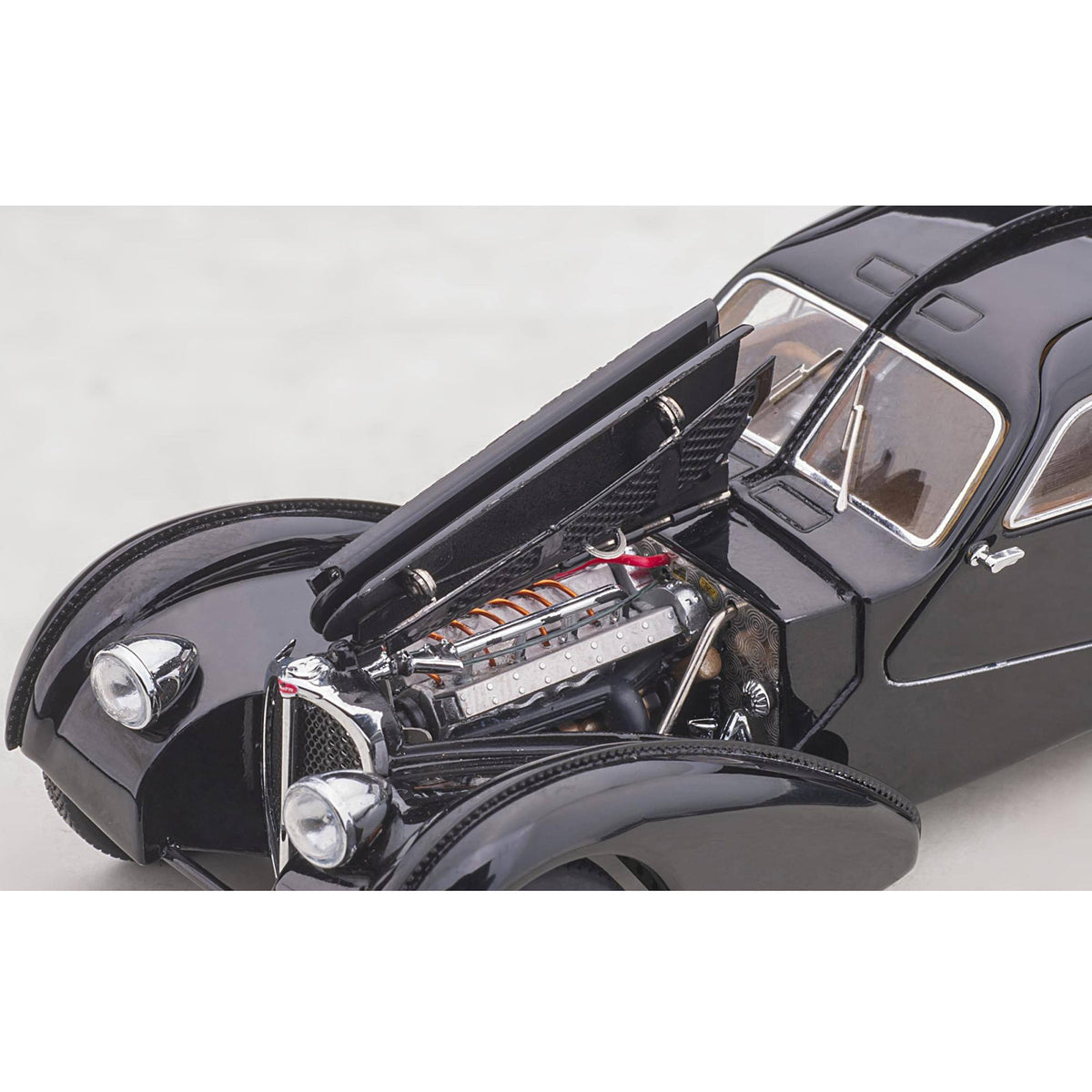 Black 1/43 Diecast Model Car B299