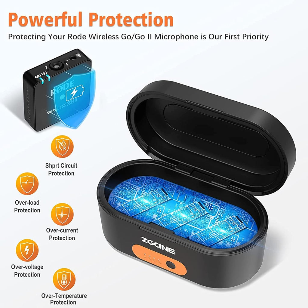 Wireless Charging Case with 3400mAh Built-in Battery F572