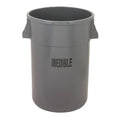44 gal Gray Trash Can A664