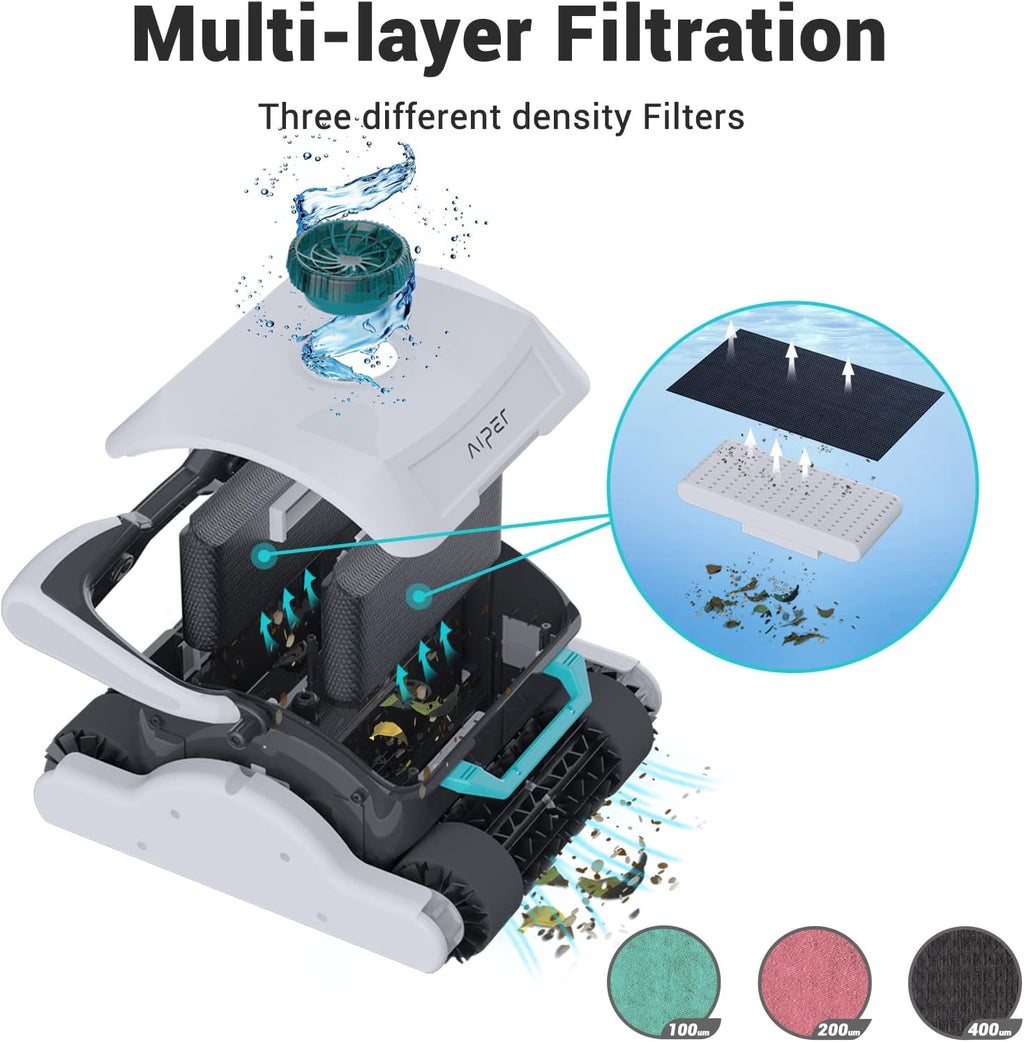 Automatic Robotic Pool Cleaner P8529