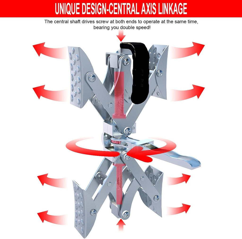 X-Shaped Wheel Chock Stabilizer 2 Set V628206