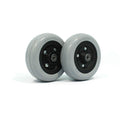 Semi-Pneumatic Wheelchair Wheel Hub 6 x 2 1 Pair F586