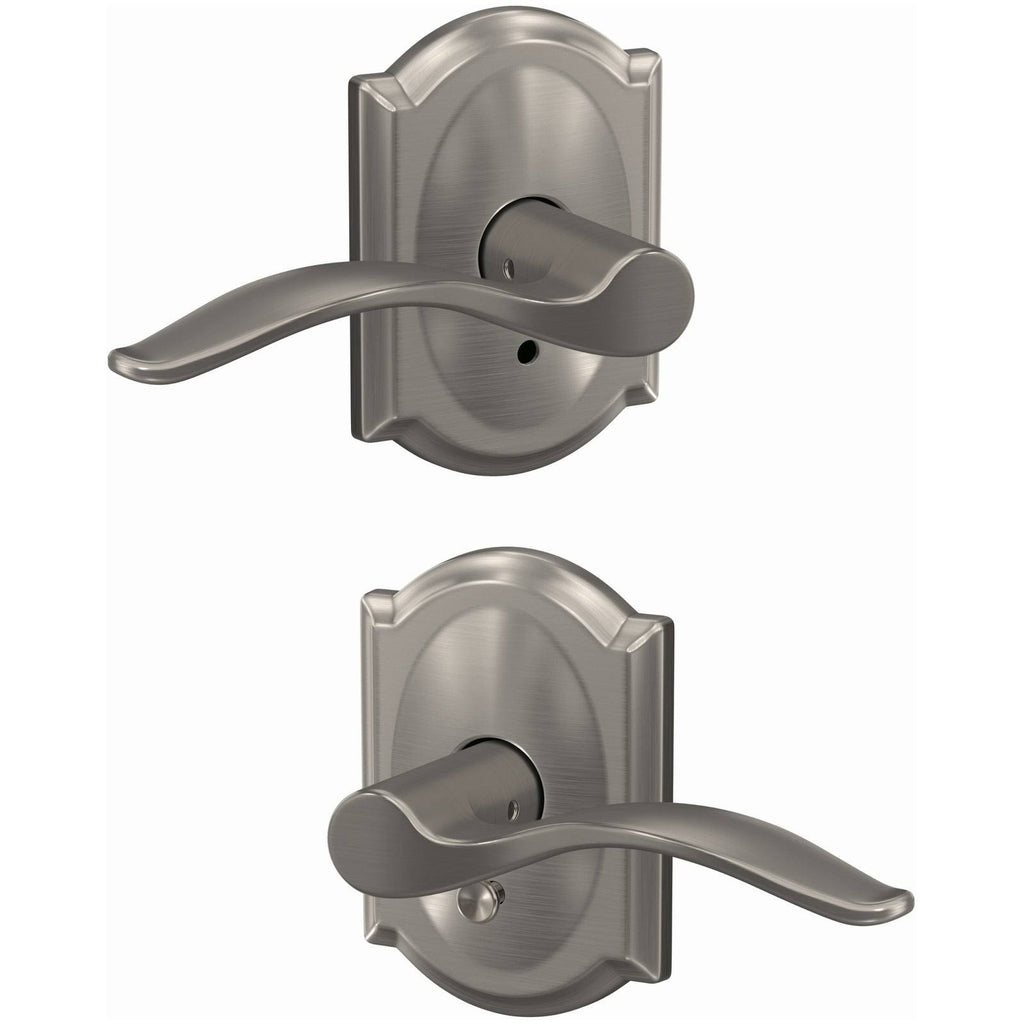 Satin Nickel Door Lever Set R220