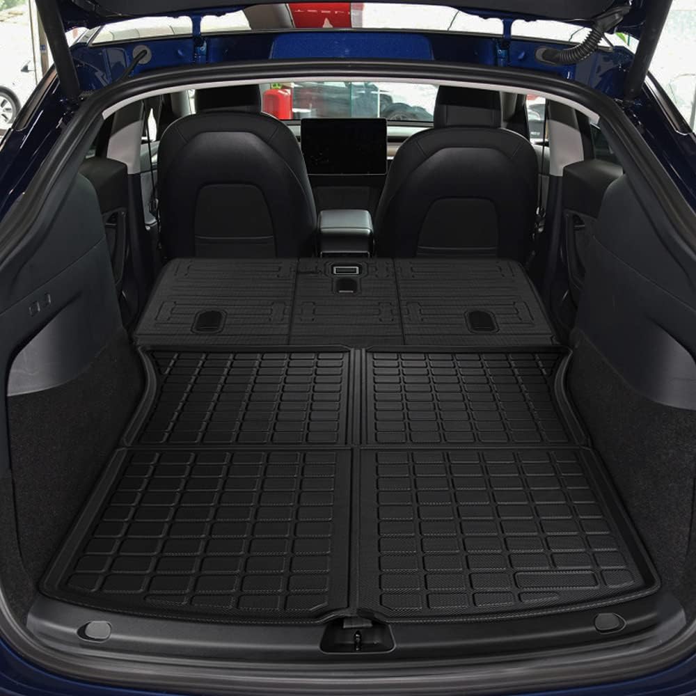 All Weather Cargo Liner Mat with Backrest Mats Set of 4 Z810239