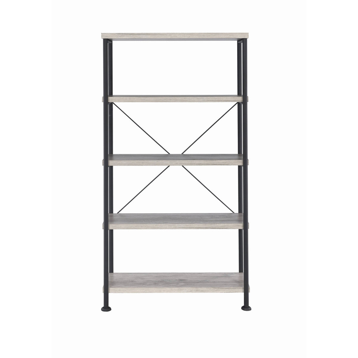 Antique Nutmeg 4-Shelf Bookcase M359