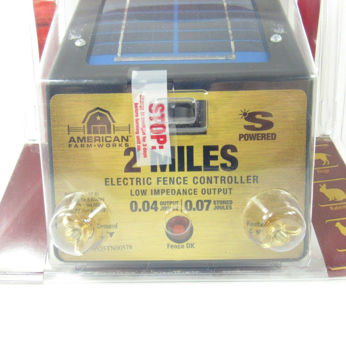 Solar Fence Energizer Q637