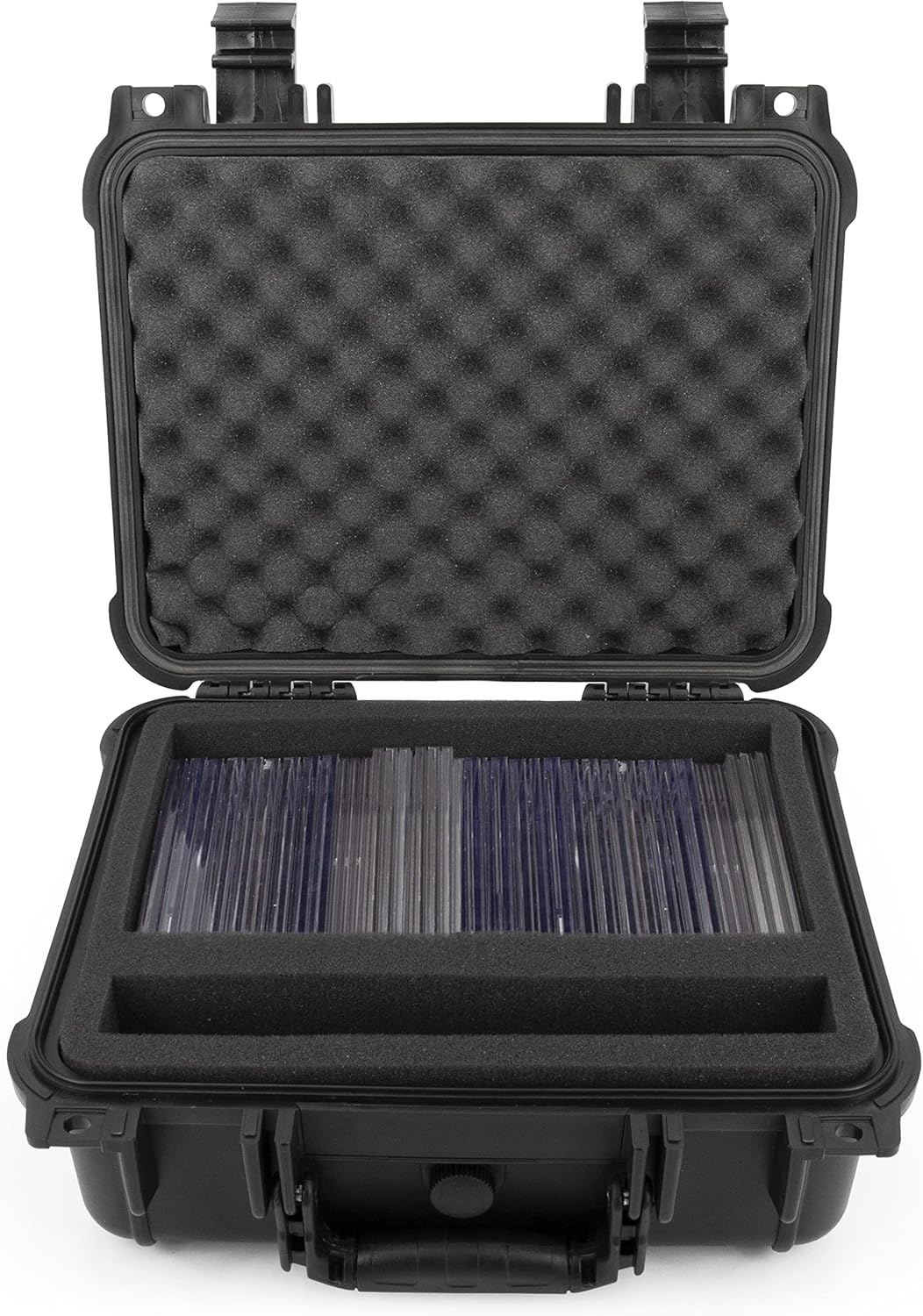 Waterproof Graded Card Storage Box with Foam Slots V329