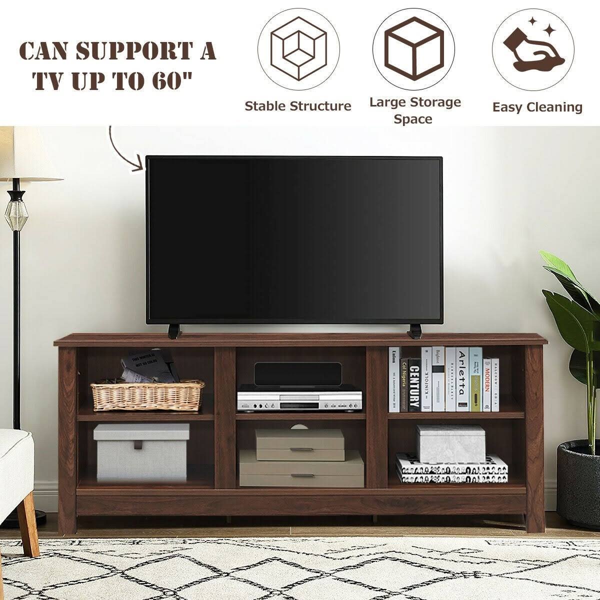 Brown TV Stand Cabinet R686860