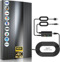 Digital TV Antenna 380 Miles Range Indoor Outdoor 4K 1080P B3095