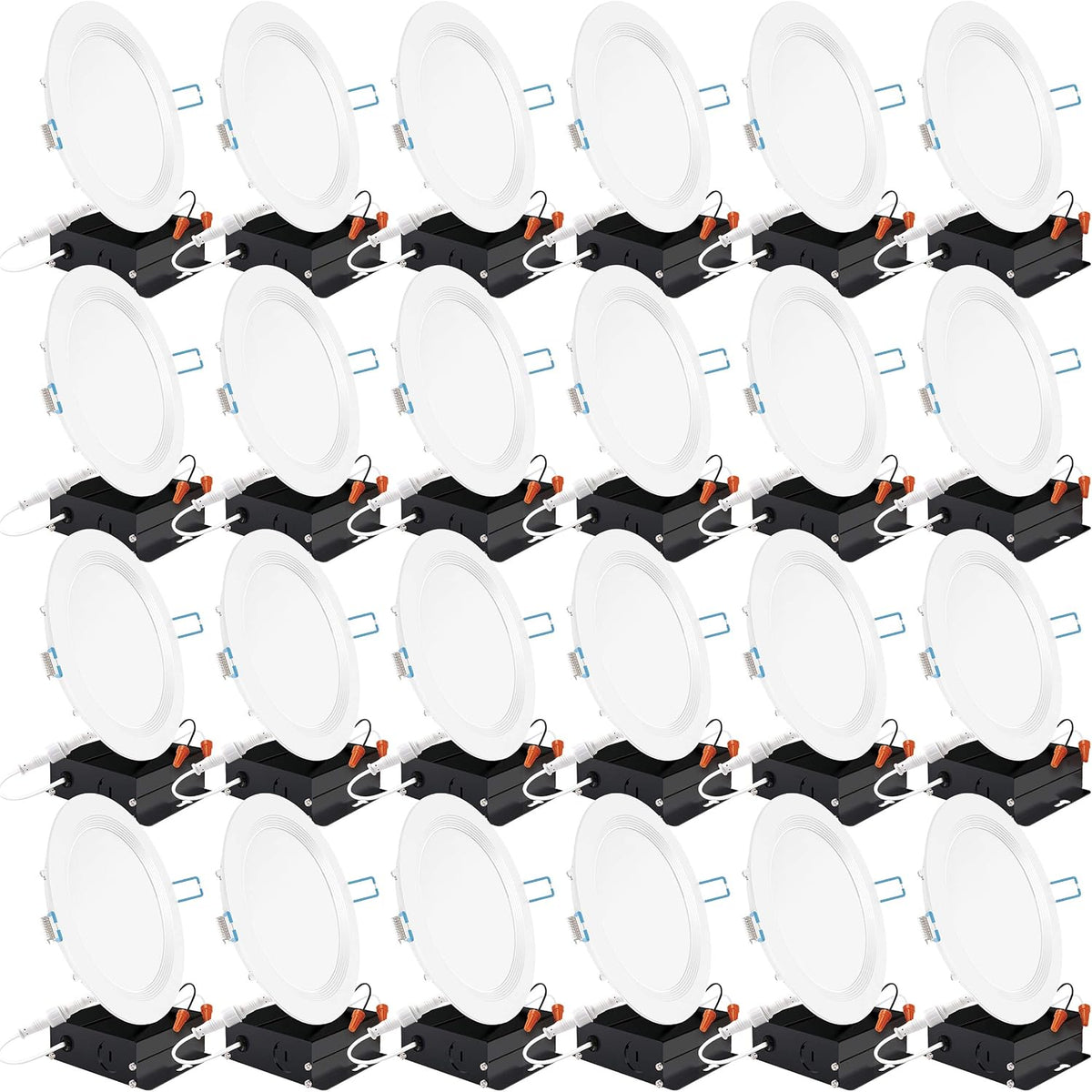 24 Pack 4 Inch LED Recessed Ceiling Lights Slim, 3000K Warm White, Dimmable L34061