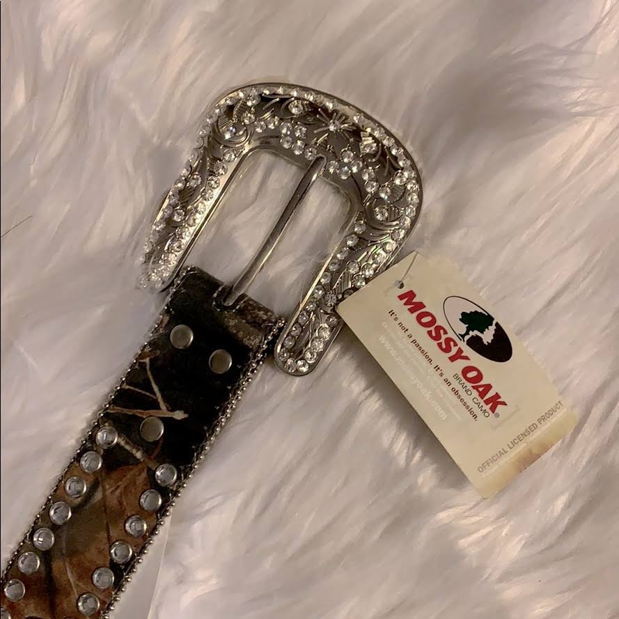 Camo Scallop Belt Y49512