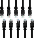 Cat5e Ethernet Patch Cable 10 Feet Black W3054