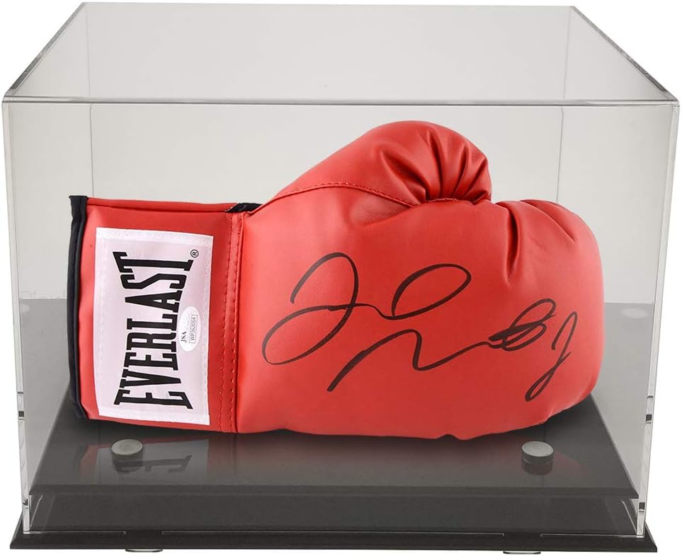 Black Base Boxing Glove Display Case Y4193