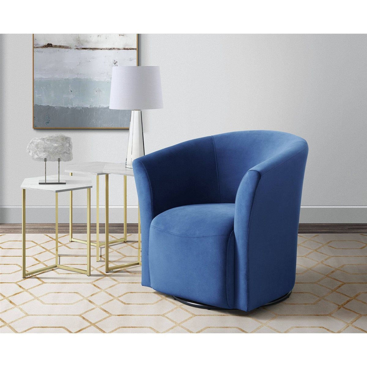 Navy Swivel Chair J507468