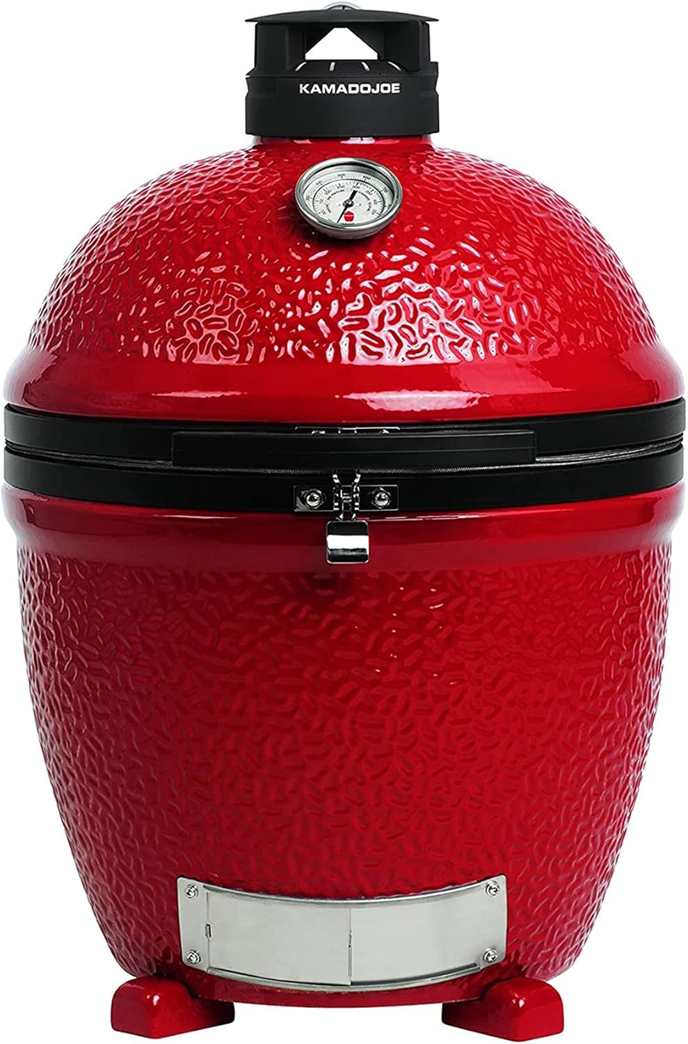 18-inch Charcoal Grill with Cart and Side Shelves, Blaze Red Pack of 2 A3756