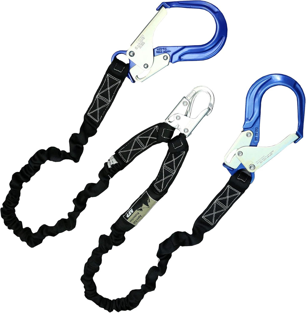 6FT Internal Shock Absorbing Safety Lanyard with Snap Hook K78050