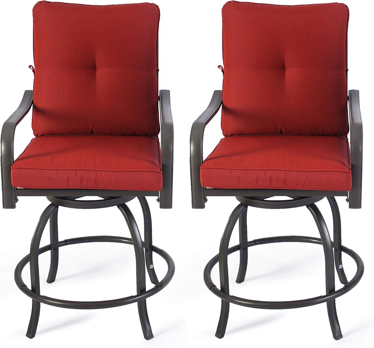 Swivel Bar Stools and Chair Set I383615