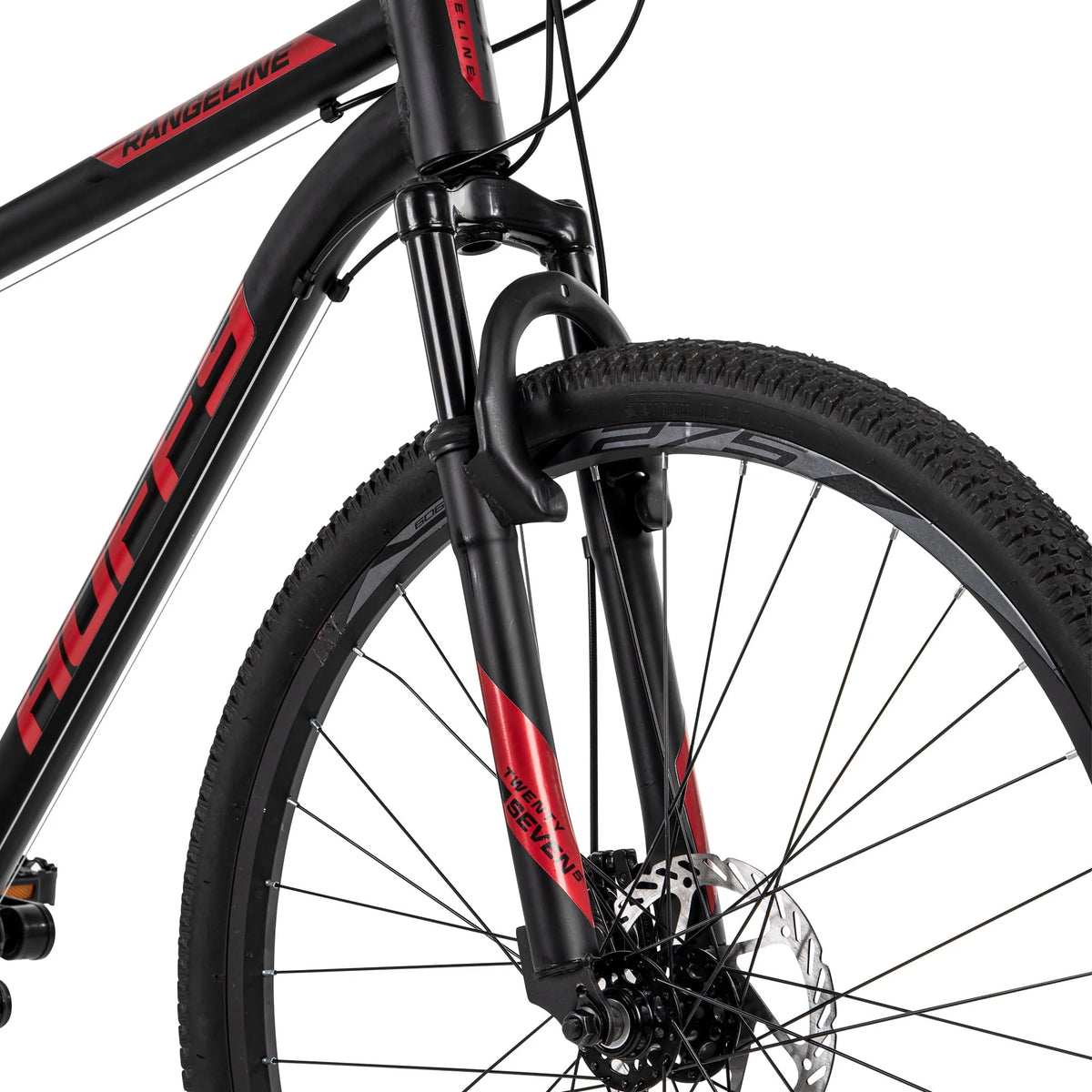 Black and Red Mountain Bikes O3662