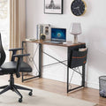 Black Computer Desk with Storage Bag K693