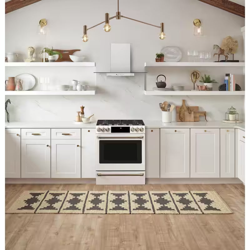 5.6 cu. ft. Smart Slide-In Gas Range with True Convection, Air Fry H860