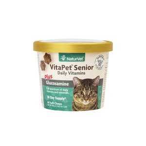 Senior Daily Vitamins Plus Glucosamine Cat Soft Chews O150642