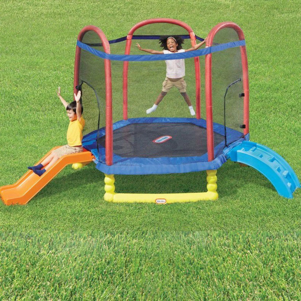 7' Hexagon Trampoline with Enclosure E10936