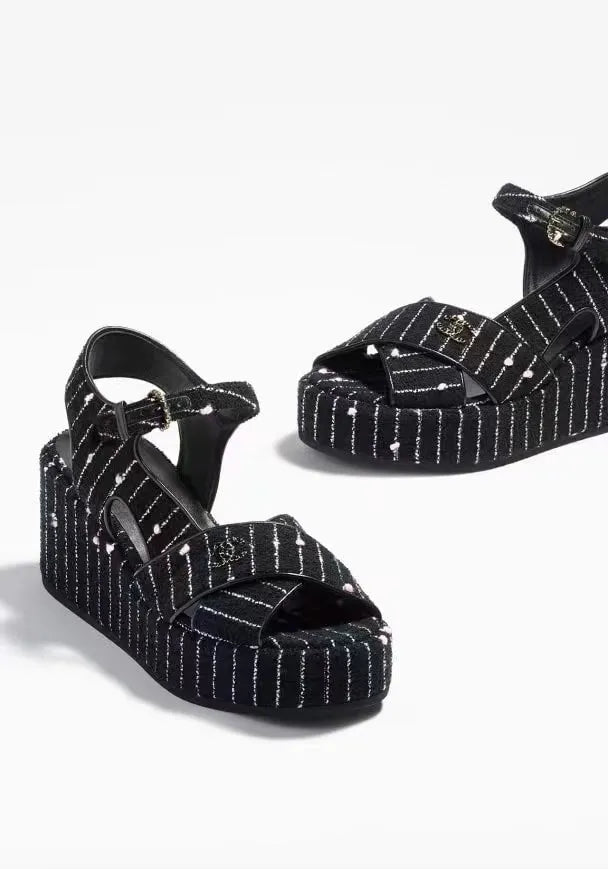 Women Sandals Shoes 5cm Heels Q666755