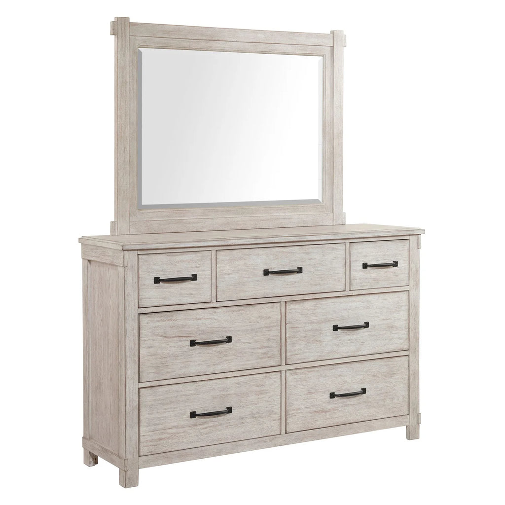 7 Drawer Dresser with Mirror Set M3701