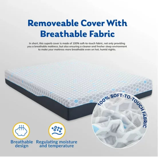 10 inch Twin Size Memory Foam Mattress C4952
