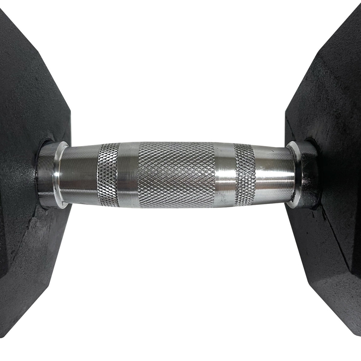 25 lbs Pair Rubber Hex Dumbbell V1381